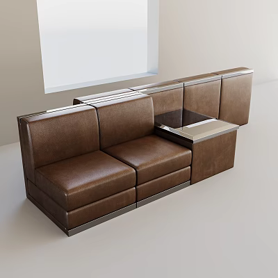 Card Seat Sofa Customized Card Seat Business Seat Card Seat 3d model