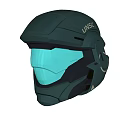 UNSC Advanced Tactical Military Helmet With Modern Visor And Protective Design Features