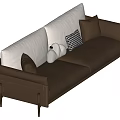 Modern Multiplayer Sofa 3d model
