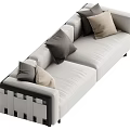 Modern Multiplayer Sofa 3d model