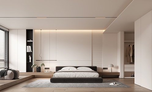 Modern Bedroom 3d model