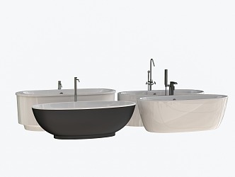 Modern Bathtub 3d model