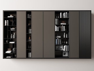 Modern Decorative Cabinet 3d model