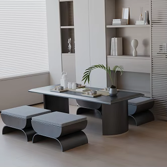 Modern Tea Room 3d model
