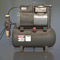 Heavy Duty Industrial Air Compressor with Steel Tank Pressure Gauge and Safety Valve