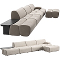 Poliform Ernest Multiplayer Sofa 3d model