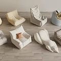 Modern Caterpillar Lazy Sofa Casual Sofa 3d model