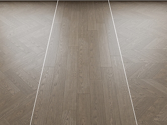 Modern wood floor fishbone wood floor herrings wood floor 3d model