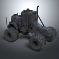 Heavy Duty Off Road Utility Vehicle With Large Oversized Tires And Robust Build