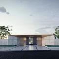Modern gate high-end gate 3d model