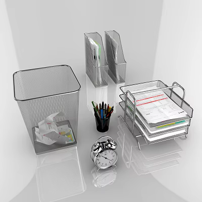 Modern Office Supplies 3d model Modern Office Supplies 3d model