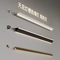 ceiling lamp trough wall washer 3d model
