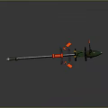 Scepter Ancient Scepter Cane Ancient Scepter Magic Scepter Metal Scepter Classical Scepter Magic Scepter 3d model