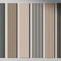 Modern Wall Panels With Various Wooden Dark Light Striped Designs For Interior Design