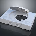 Modern game console home game console Nintendo game console vintage game console 3d model