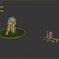 Tower defense sentry tower air defense watchtower observatory tower loft 3d model