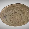 Handmade Natural Wicker Storage Baskets Stacked for Practical Household Use