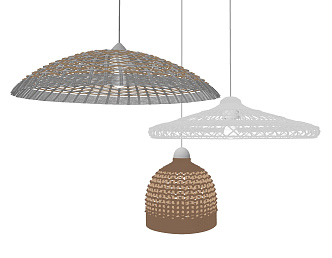 Modern Chandelier Decorative Chandelier Combination 3d model