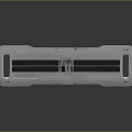 Modern Sci-Fi Equipment Sci-Fi Items Sci-Fi Components High-Tech Components 3d model