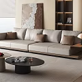 Modern Multiplayer Sofa 3d model