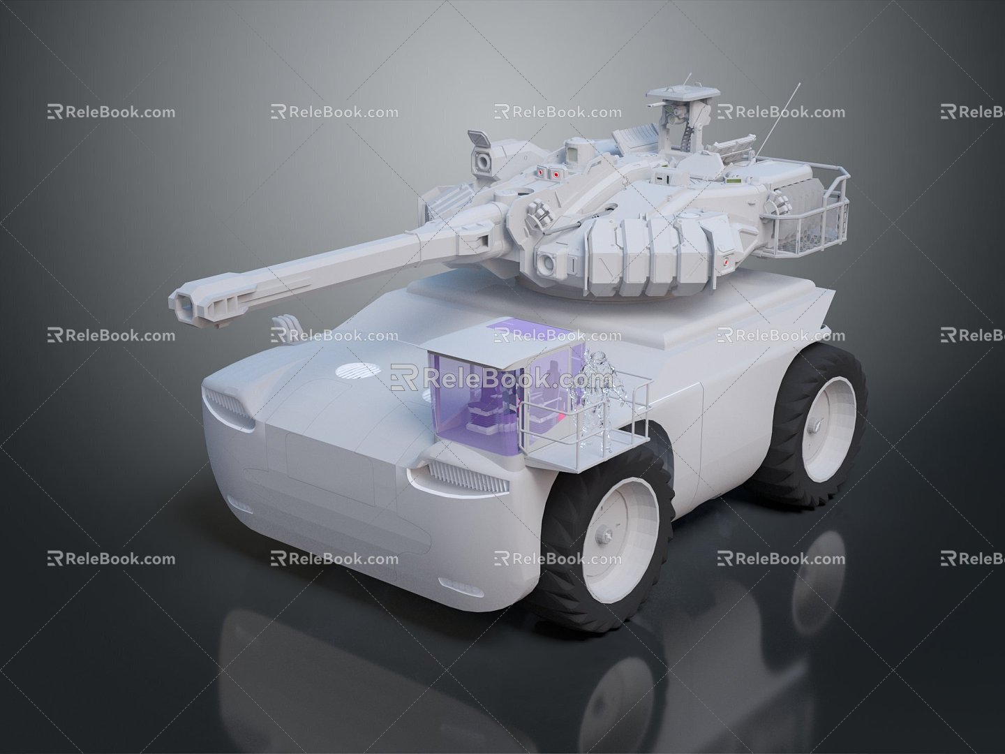 Modern Bulletproof Car Armed Car Armed Bulletproof Car Military Jeep 3d model