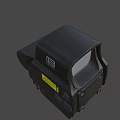 EOTech Tactical Weapon Sight with Red Dot Reticle Adjustment Dials and Black Housing for Firearms