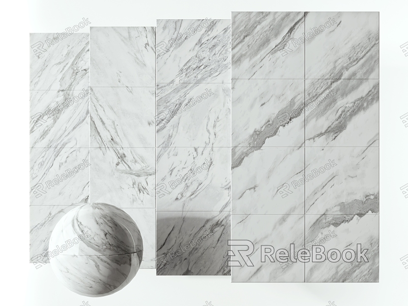 Modern Wall Marble Wall Floor Tile model