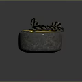 Cheetah Curling Stone Winter Sports Equipment With Yellow Stripe Carbon Fiber Top