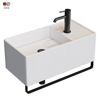 Wash basin 3d model