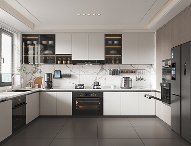 Modern Kitchen 3d model