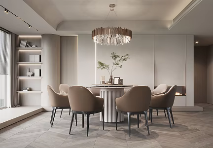 Modern Restaurant 3d model