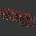 Trailer container trailer 3d model