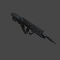 submachine gun 3d model