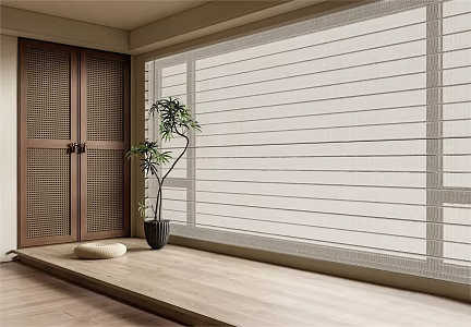 Silent venetian blinds 3d model