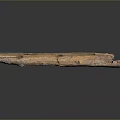 Handcrafted Wooden And Stone Material With Natural Texture And Holes Detail