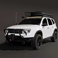 Modified off-road vehicle 3d model