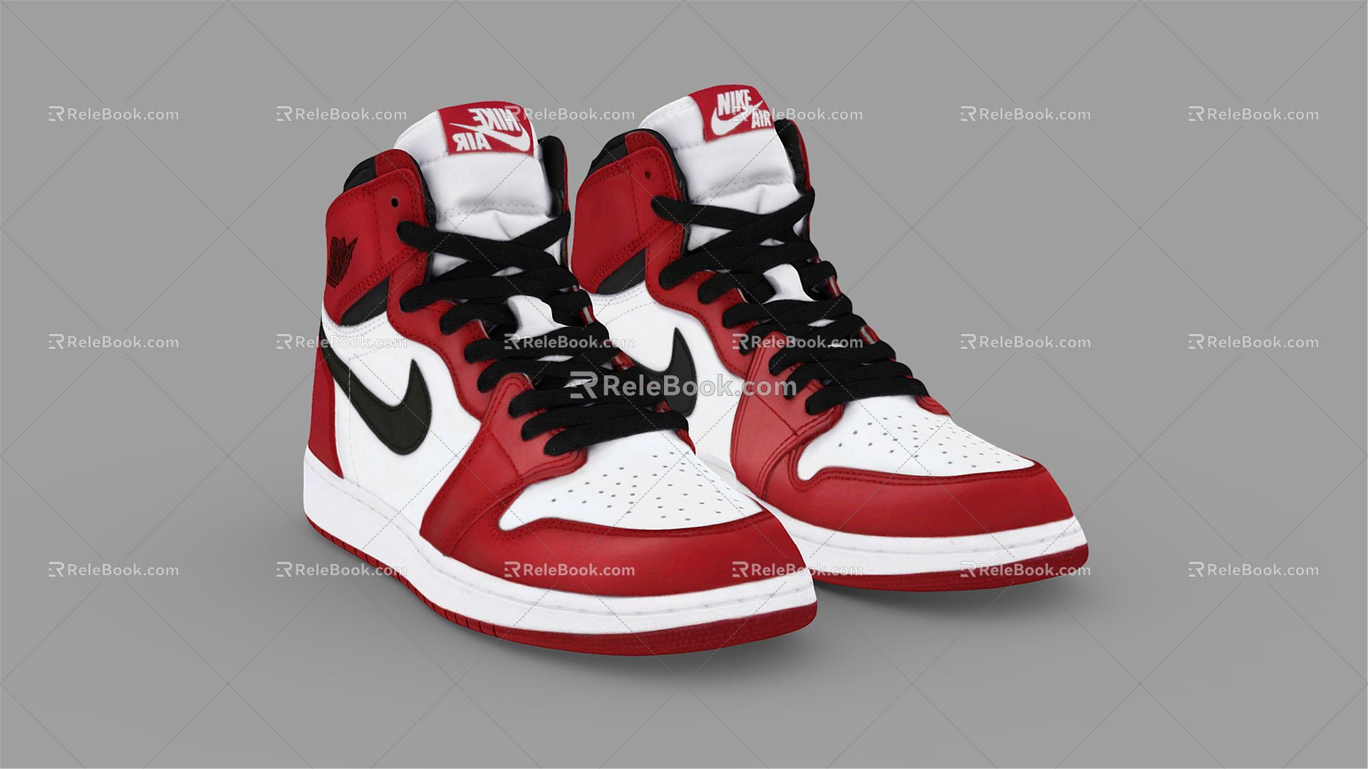 Hyundai sneaker Nike sneaker High-top sneaker 3d model