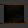 Rustic Orange Cable Reel With Black Cable For Home Storage Use