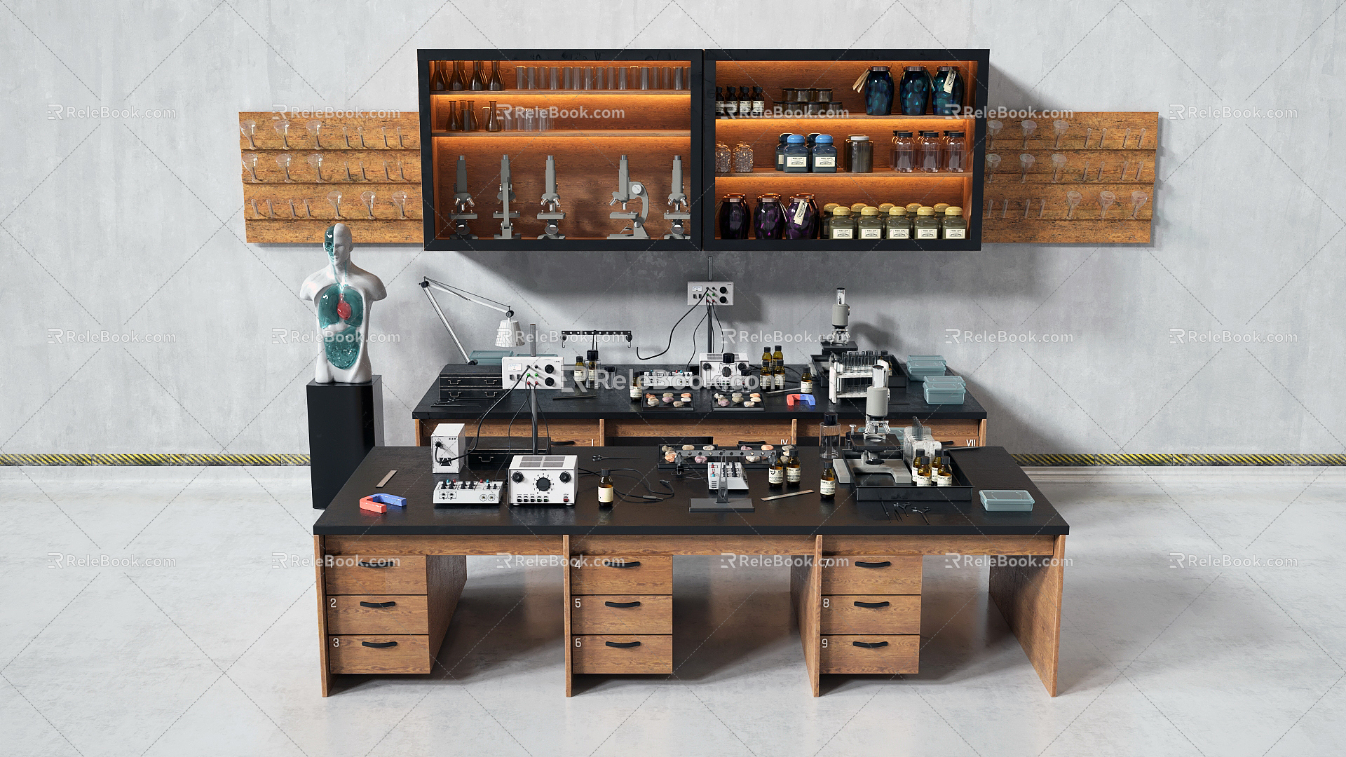 Industrial LOFT laboratory equipment laboratory equipment model