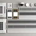 Various Types Of Air Conditioner Air Vents With Different Designs And Shapes