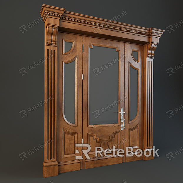 European style door model