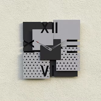 Wall clock 3d model