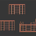 Industrial Metal Frame Equipment With Multiple Structural Components For Construction Use