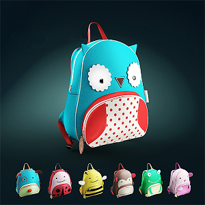 Schoolbag 3d model