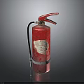 Red Fire Extinguisher Essential Electrical Safety Equipment For Home And Office Use