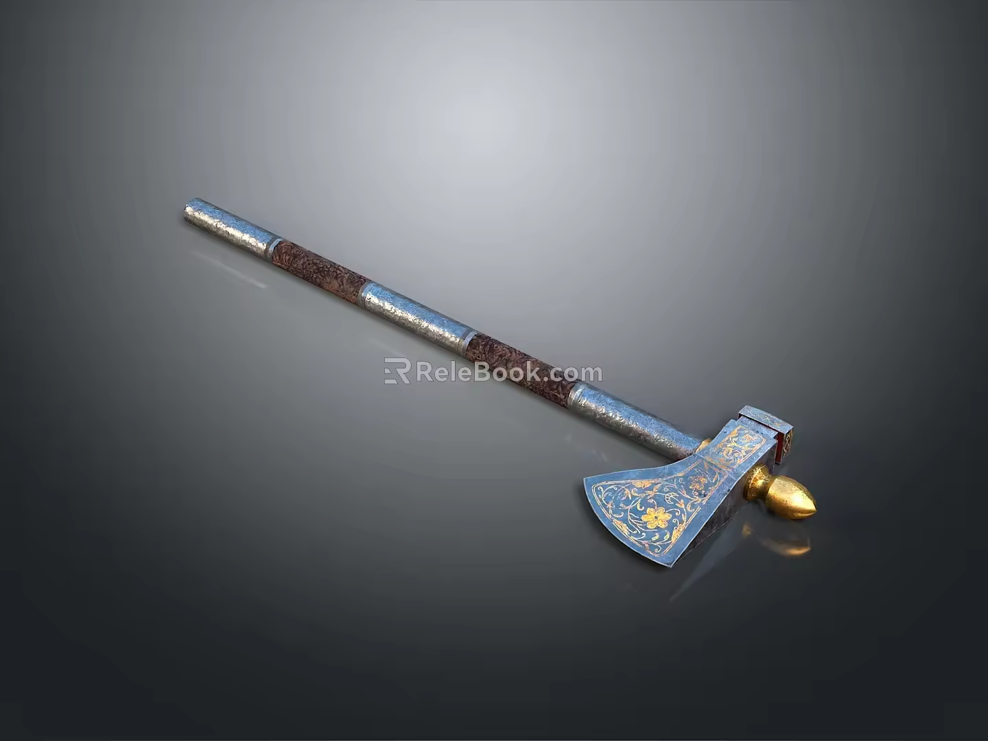 Tomahawk Axe Wooden Axe Handle Axe Mountain Axe Chopping Wood Axe Chopping Wood Axe Magic Axe 3d model