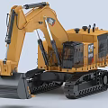 CAT Crawler Excavator Functional Construction Vehicle With Heavy Duty Tracks And Large Bucket