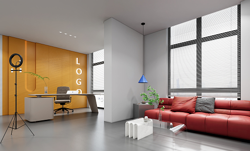 Modern Studio 3d model