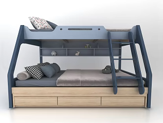 Modern Bed 3d model