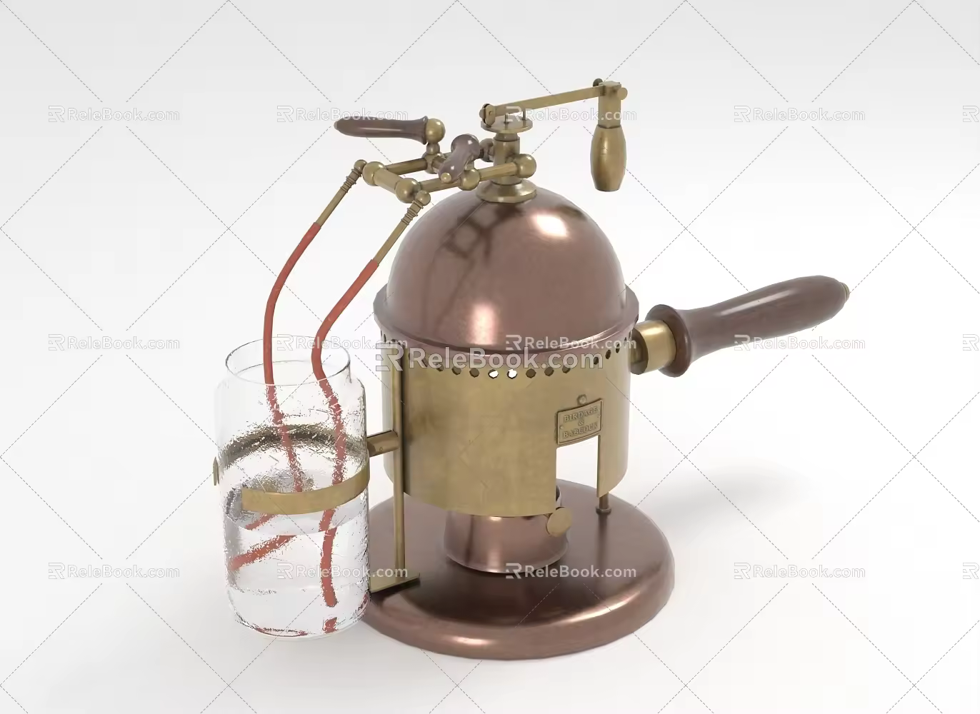 Retro experimental device experimental equipment spray equipment 3d model